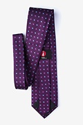 Monkey Purple Extra Long Tie Photo (1)