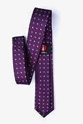 Monkey Purple Skinny Tie Photo (1)