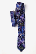Parcy Purple Skinny Tie Photo (1)
