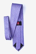 Rainy Purple Extra Long Tie Photo (1)