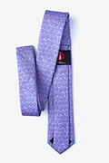 Rainy Purple Skinny Tie Photo (1)