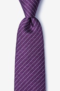 Robe Purple Extra Long Tie Photo (0)