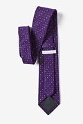 Purple Antwerp Polka Dot Tie Photo (2)