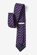Purple Bucharest Paisley Tie Photo (2)