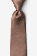 Raw Umber Extra Long Tie Photo (0)