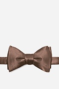 Raw Umber Self-Tie Bow Tie Photo (0)