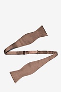 Raw Umber Self-Tie Bow Tie Photo (1)