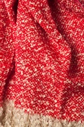 Red Baltimore Heathered Scarf Photo (1)