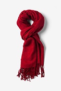 Red Calgary Scarf Photo (0)