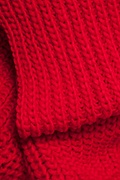 Red Concord Knit Infinity Scarf Photo (1)