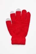 Red Texting Gloves Photo (1)