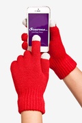 Red Texting Gloves Photo (2)