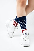 American Flag Red Sock Photo (2)