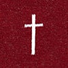 Red Carded Cotton Holy Cross