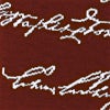 Red Carded Cotton Presidential Signature Sock Medium-Large Sock