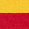 Red Carded Cotton Rugby Stripe Medium-Large Sock