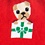 Red Carded Cotton Santa's Li'l Yelpers Small-Medium Sock