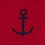 Anchor Red Sock