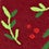 Red Carded Cotton Under the Mistletoe Small-Medium Sock