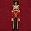 Red Carded Cotton What's Crackin' Nutcracker Small-Medium Sock