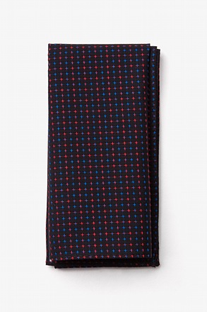 Ashland Red Pocket Square