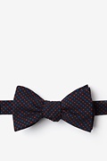 Ashland Red Self-Tie Bow Tie Photo (0)