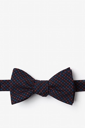 Ashland Red Self-Tie Bow Tie