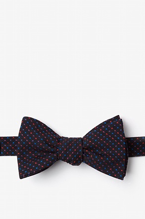 _Ashland Red Self-Tie Bow Tie_