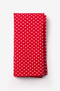 Bandon Red Pocket Square Photo (0)