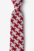 Buckeye Thick Red Extra Long Tie Photo (0)