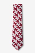 Buckeye Thick Red Skinny Tie Photo (1)