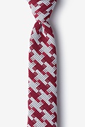 Buckeye Thick Red Skinny Tie Photo (0)