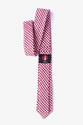 Chardon Red Skinny Tie Photo (1)