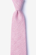 Cheviot Red Extra Long Tie Photo (0)