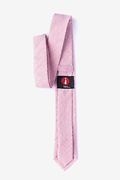 Cheviot Red Skinny Tie Photo (1)