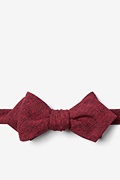 Denver Red Diamond Tip Bow Tie Photo (0)