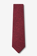 Denver Red Extra Long Tie Photo (1)