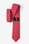 descanso Red Extra Long Tie Photo (2)