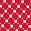 Red Cotton Descanso Skinny Tie