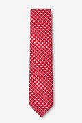Descanso Red Skinny Tie Photo (1)