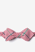 Douglas Red Diamond Tip Bow Tie Photo (0)