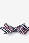 Encinitas Red Diamond Tip Bow Tie Photo (0)