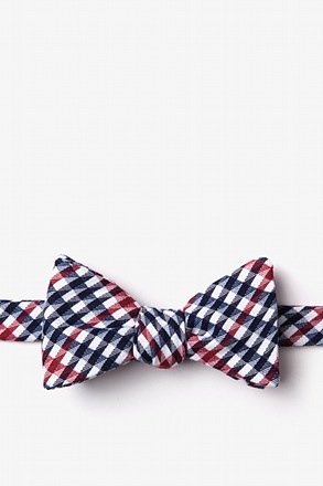 Encinitas Red Self-Tie Bow Tie