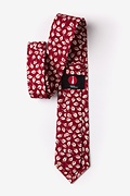 Florence Red Extra Long Tie Photo (2)