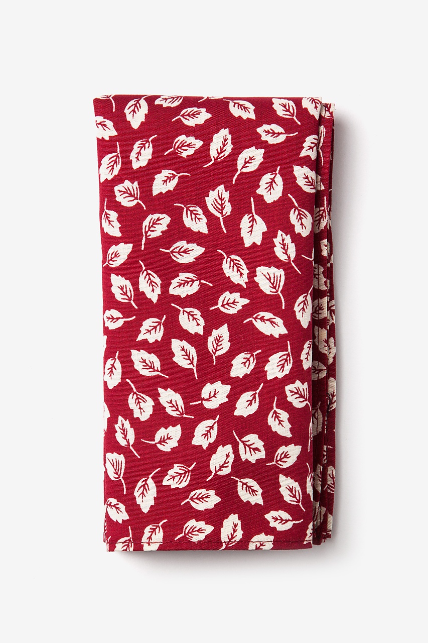 Florence Red Pocket Square Photo (0)