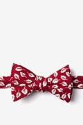 Florence Red Self-Tie Bow Tie Photo (0)