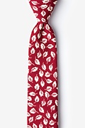 Florence Red Skinny Tie Photo (0)