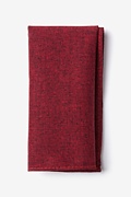 Galveston Red Pocket Square Photo (0)