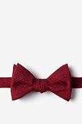 Galveston Red Self-Tie Bow Tie Photo (0)