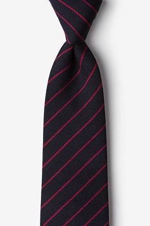 _Glenn Heights Red Extra Long Tie_